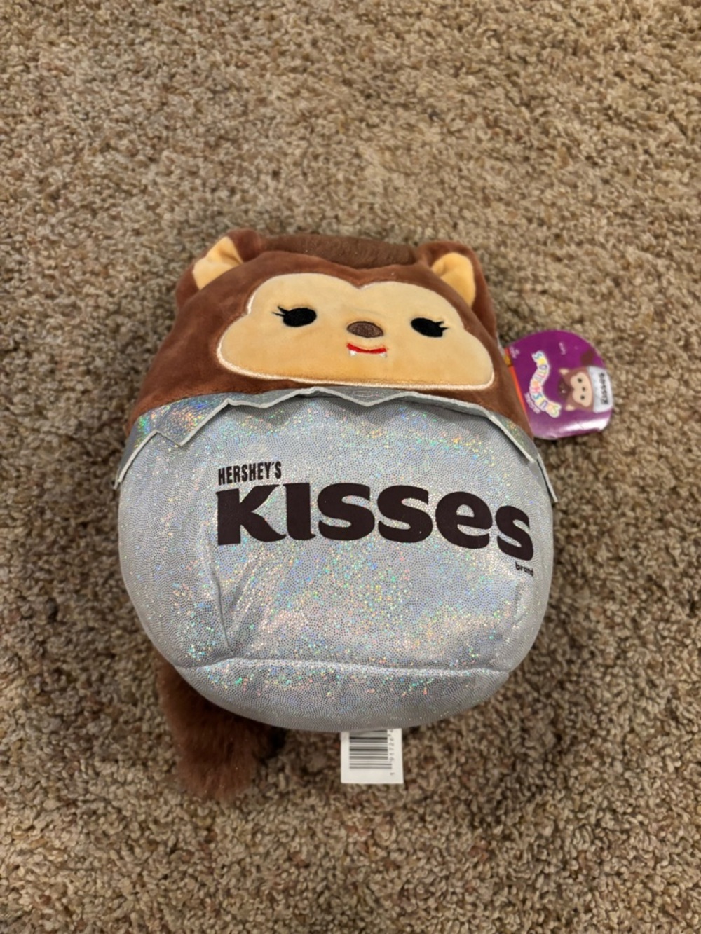 NWT Lyca the Hershey Kiss Squishmallow 8 inch